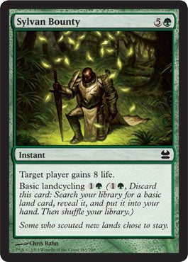 Sylvan Bounty (Modern Masters) Medium Play