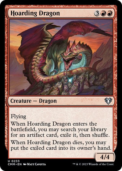 Hoarding Dragon (Commander Masters) Near Mint