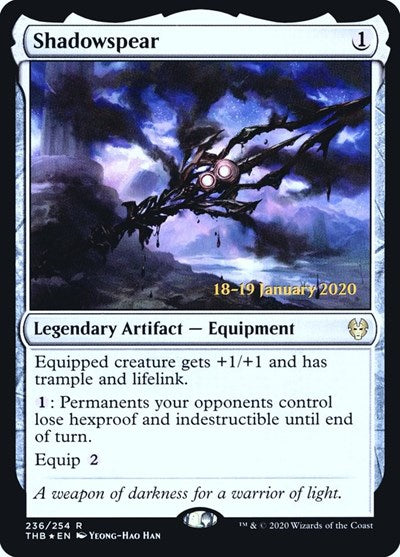 Shadowspear (Promos: Prerelease Cards) Light Play Foil
