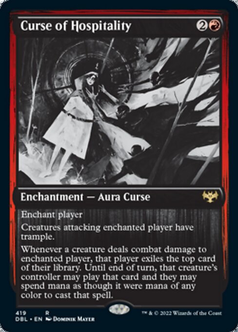 Curse of Hospitality (Innistrad: Double Feature) Near Mint