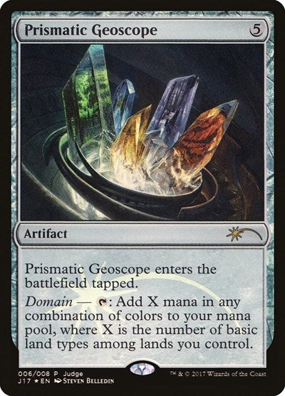 Prismatic Geoscope (Promos: Judge) Light Play Foil