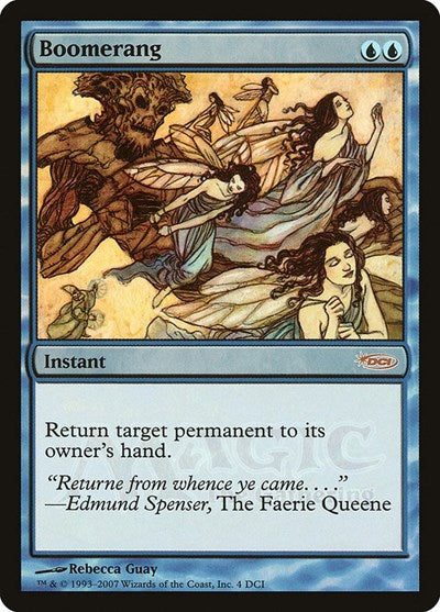 Boomerang (Promos: WPN and Gateway) Light Play Foil