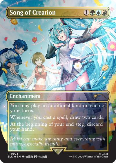 Song of Creation (Rainbow Foil) (Secret Lair) Near Mint Foil