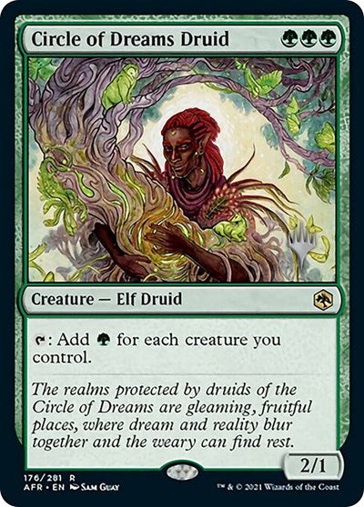 Circle of Dreams Druid (Promo Pack: Adventures in the Forgotten Realms) Light Play Foil