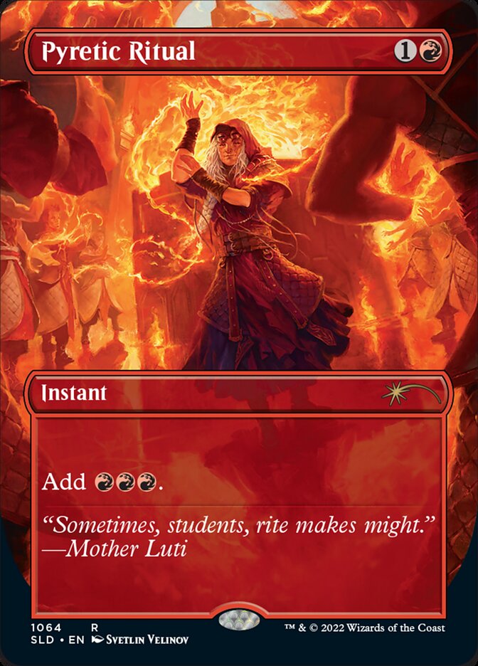 Pyretic Ritual (Secret Lair) Light Play Foil