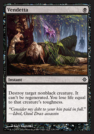 Vendetta (Rise of the Eldrazi) Medium Play