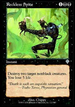 Reckless Spite (Invasion) Light Play