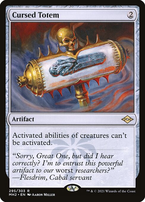 Cursed Totem Foil Etched|1|0|0.00