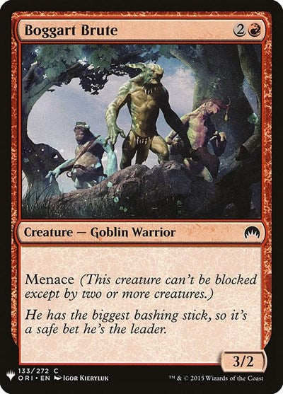 Boggart Brute (Mystery Booster) Medium Play