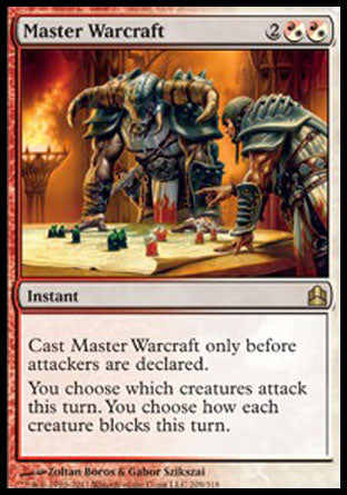 Master Warcraft (Commander) Medium Play
