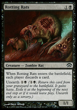 Rotting Rats (Planechase) Light Play