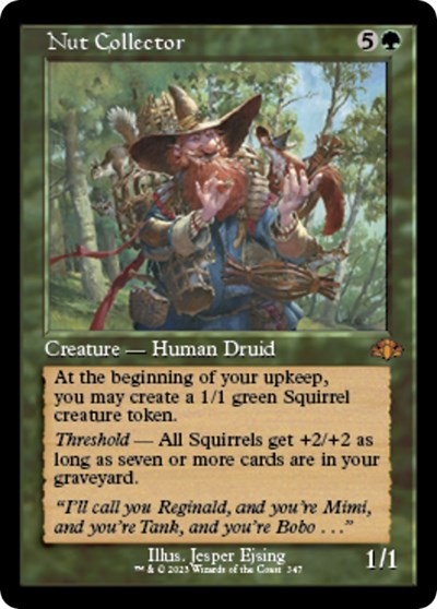 Nut Collector (Retro Frame) (Dominaria Remastered) Near Mint