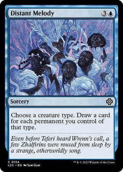 Distant Melody (Commander: The Lost Caverns of Ixalan) Light Play