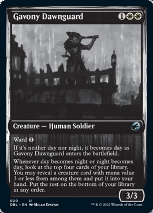 Gavony Dawnguard (Innistrad: Double Feature) Light Play