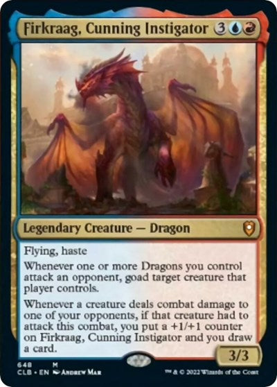 Firkraag, Cunning Instigator (Commander Legends: Battle for Baldur's Gate) Heavy Play Foil