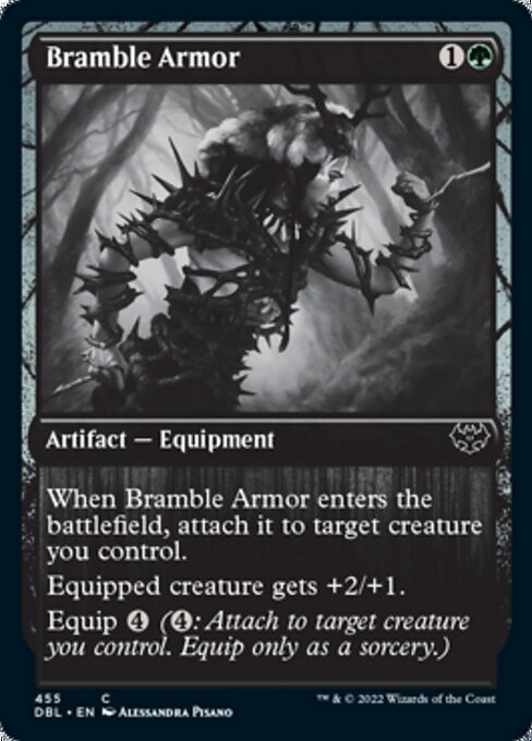 Bramble Armor (455) (Innistrad: Double Feature) Light Play