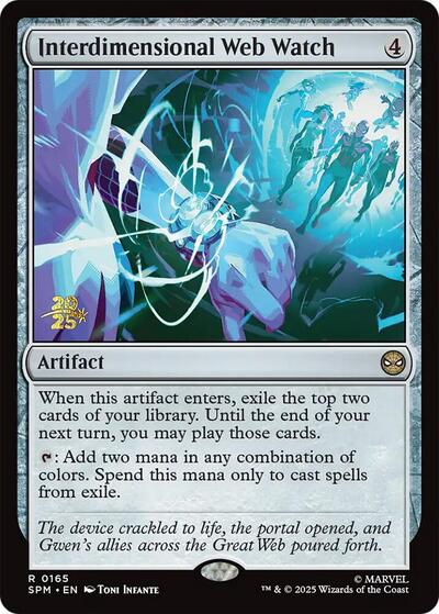 Interdimensional Web Watch (Promos: Prerelease Cards) Near Mint Foil