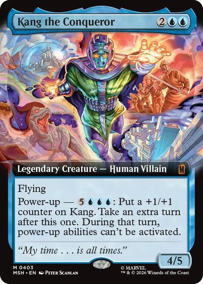 Kang the Conqueror (Extended Art) (Marvel Super Heroes) Near Mint