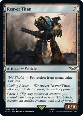 Reaver Titan (Universes Beyond: Warhammer 40K) Medium Play
