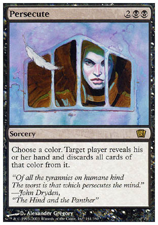 Persecute (8th Edition) Near Mint Foil