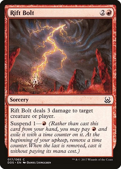 Rift Bolt (Duel Decks: Mind vs Might) Medium Play