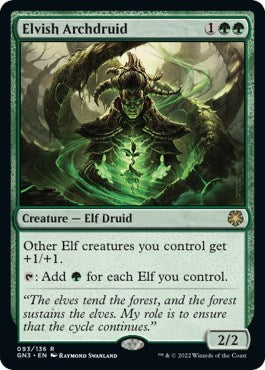 Elvish Archdruid (Magic Game Night: Free-For-All) Near Mint