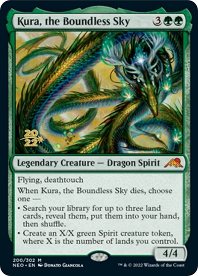 Kura, the Boundless Sky (Promos: Prerelease Cards) Near Mint Foil