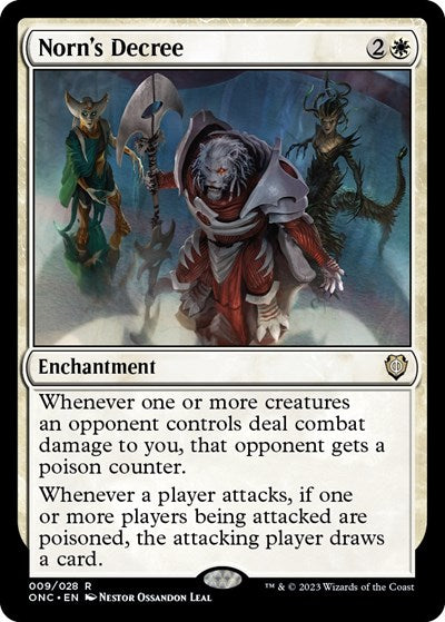 Norn's Decree (Commander: Phyrexia: All Will Be One) Near Mint