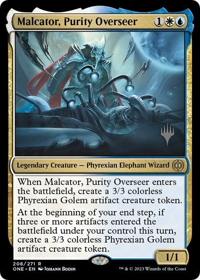 Malcator, Purity Overseer (Promo Pack: Phyrexia: All Will Be One) Near Mint