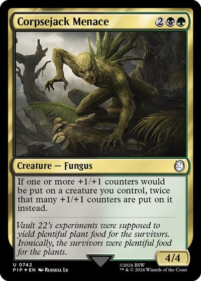 Corpsejack Menace (Surge Foil) (Universes Beyond: Fallout) Light Play Foil