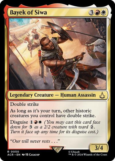 Bayek of Siwa (Universes Beyond: Assassin's Creed) Near Mint Foil