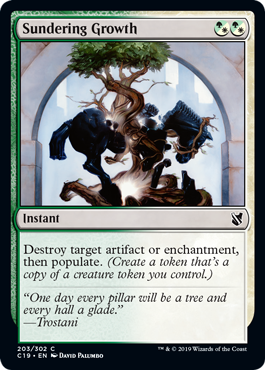 Sundering Growth (Commander 2019) Near Mint