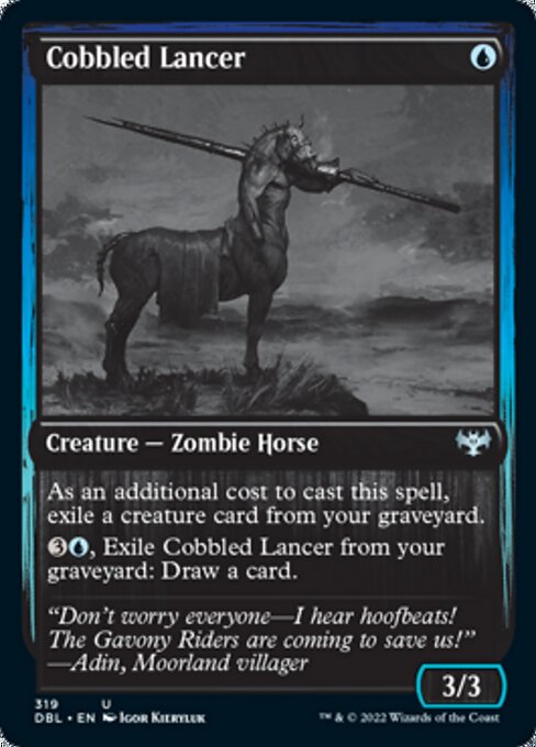 Cobbled Lancer (Innistrad: Double Feature) Light Play