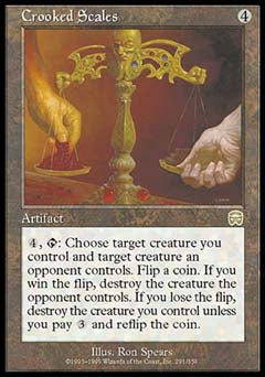 Crooked Scales (Mercadian Masques) Near Mint Foil