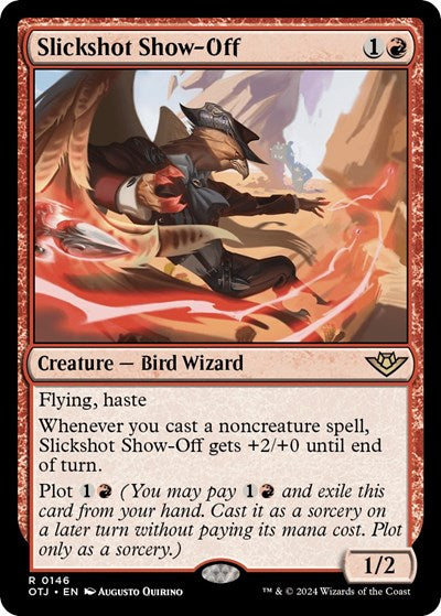 Slickshot Show-Off (Outlaws of Thunder Junction) Light Play Foil