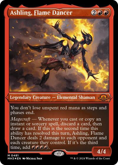Ashling Flame Dancer Foil Etched|1|0|0.00