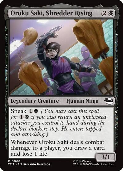 Oroku Saki Shredder Rising|16|0|0.00