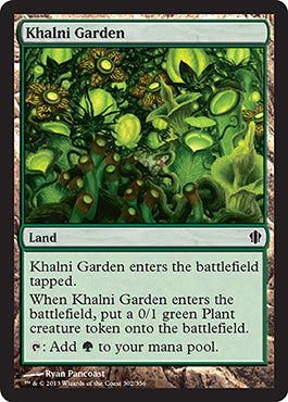 Khalni Garden (Commander 2013 Edition) Medium Play