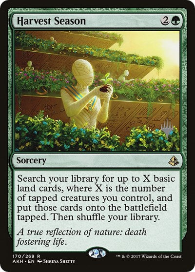 Harvest Season (Promo Pack: Core Set 2021) Light Play Foil