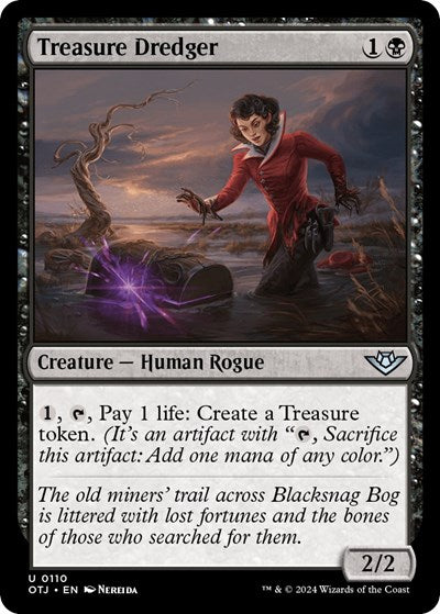 Treasure Dredger (Outlaws of Thunder Junction) Light Play Foil