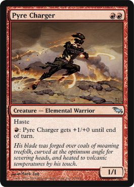 Pyre Charger (Shadowmoor) Light Play Foil