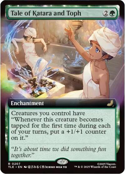 Tale of Katara and Toph (Extended Art) (Avatar: The Last Airbender: Eternal-Legal) Near Mint Foil