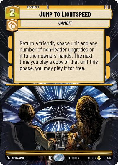 Jump to Lightspeed (Hyperspace) (Jump to Lightspeed) Near Mint