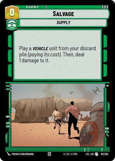 Salvage (Jump to Lightspeed) Near Mint