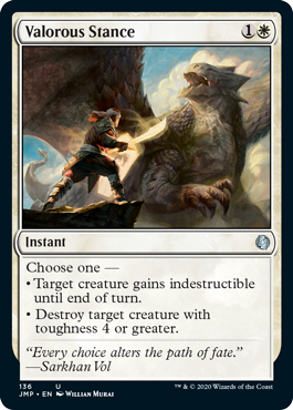 Valorous Stance (Jumpstart) Medium Play