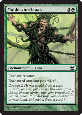 Moldervine Cloak (Modern Masters) Medium Play Foil