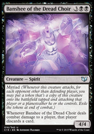 Banshee of the Dread Choir (Commander 2015) Medium Play