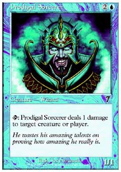 Prodigal Sorcerer (7th Edition) Near Mint Foil