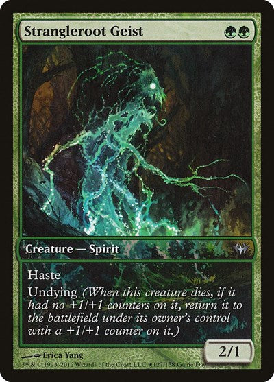 Strangleroot Geist (Promos: Game Day and Store Championship) Medium Play