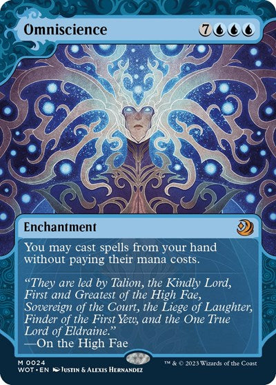Omniscience (Wilds of Eldraine: Enchanting Tales) Near Mint Foil